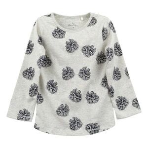 NWT Oliver and Rain pine cone long sleeve shirt 2T